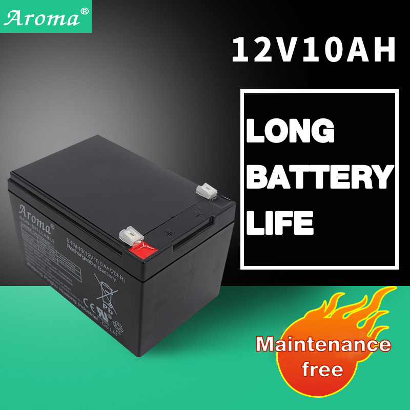Aroma maintenance-free battery 12V10A stroller electronic scale speaker parking lock lead-acid battery